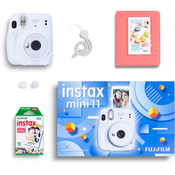 Фотоаппарат Fuji Instax Mini 11 White Geometric Set ...